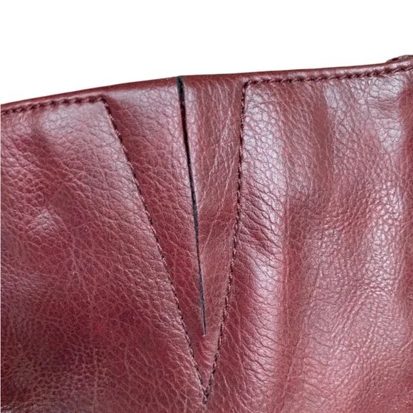 JOURNEE Ivie Boots Knee High Riding Boot Style Wine Color Size 9 Wide Calf VGUC - Picture 7 of 16